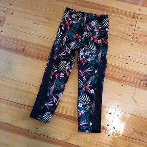 Old Navy tropical print leggings